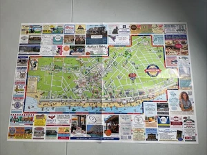 Mapa de descubrimiento de doble cara de Cape May Nueva Jersey 2025-2026 recuerdo de viaje turístico - Imagen 1 de 2