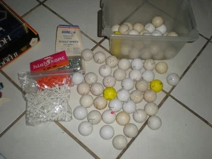 Lote de 70 camisetas mixtas de pelotas de golf vintage y modernas a granel envío gratuito - Imagen 1 de 4