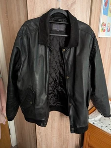 Chaqueta bomber de cuero Chevignon años 80 - Imagen 1 de 14