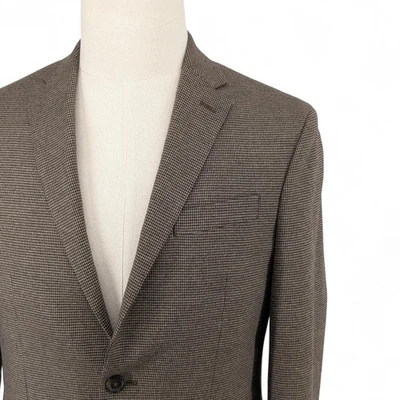Kenneth Cole Men's Slim-Fit Stretch Suit Jacket Blazer Sport Coat Brown 38R - Image 1 of 4