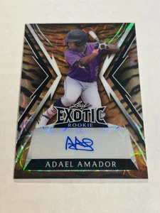 2023 LEAF EXOTIC ADAEL AMADOR 2/4 TIGER AUTO ROCKIES SSP - Picture 1 of 2