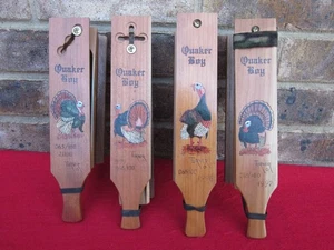 4 Dick Kirby Quaker Boy Turkey Calls Turner Art 1997, 1998, 1999, 2000 SIGNIERT - Bild 1 von 4