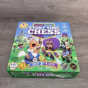 2 In 1 Story Time Chess Educational Game - 100% Complete QUICK SHIPPING - Picture 1 of 6