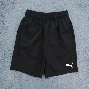 Puma Y2K Men Shorts Polyester Football Regular Gym Running Small, Black - Picture 1 of 5
