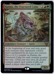 Kaima, il comandante della lamina calma fratturata: Kamigawa: Neon Dynasty 3 - Foto 1 di 2