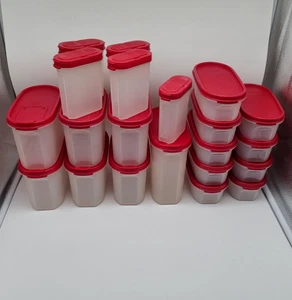 Tupperware Eidgenossen 21 Teile Set Tupper Plastikbehälter Vorrat Behälter - Bild 1 von 10