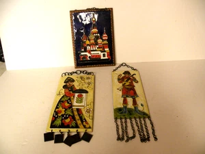 3 PLACAS DE PARED RUSAS AÑOS 70 ESMALTE SOBRE COBRE ESTAÑO PYCCHNA CYBEHNP ST BASIL - Imagen 1 de 16