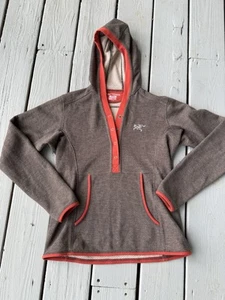 Arcteryx Citadel Snap Fleece Hoodie Women Medium Hooded Pockets Polartec - Picture 1 of 7