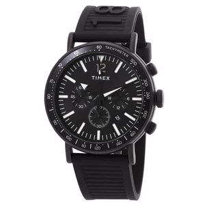 Timex Standard Chronograph Quartz Black Dial Men's Watch TW2V71900 - Picture 1 of 7