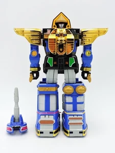 Deluxe Zeo Megazord POWER RANGERS Zeo 1996 Bandai non completo vintage 1995 - Foto 1 di 9