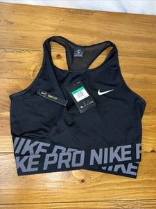 Nike Pro Dri-FIT Cropped Racerback Tank Top Damen Gr. XL - Bild 1 von 5