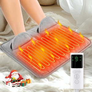 Calentador de pies eléctrico, calentador de pies térmico para cama, almohadilla térmica portátil para pies,... - Imagen 1 de 7