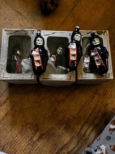 Lot 6 Inge Glas Christmas tree ornaments Chimney Sweep - Picture 1 of 3