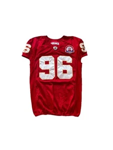 Reebok Kansas City Chiefs Andy Studebaker Authentic Game Issue Jersey Size 48 - Picture 1 of 5