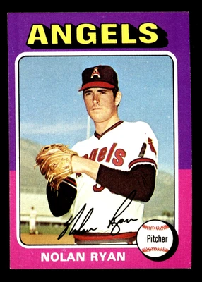 1975 Topps #500 - Nolan Ryan, California Angels, Pitcher HOF EX NICE CARD - Image 1 of 2