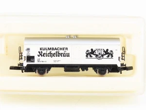 Z Scale Marklin Mini-Club 8604 Kulmbacher Reichelbrau Beer Reefer #0820 756-3 - Picture 1 of 3