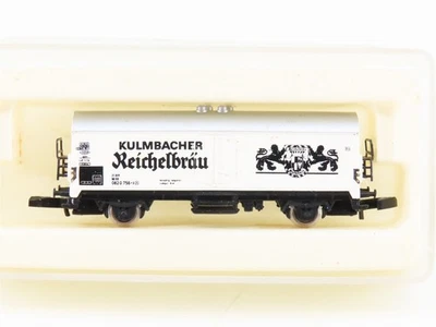 Z Scale Marklin Mini-Club 8604 Kulmbacher Reichelbrau Beer Reefer #0820 756-3 - Image 1 of 3