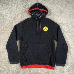 Nike Air Jordan Mountainside Fleece Hoodie Herren S schwarz Sherpa Sweatshirt - Bild 1 von 12