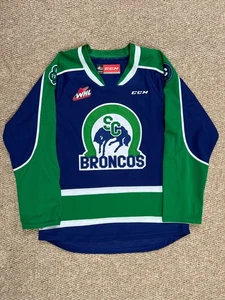 Rare Swift Current Broncos WHL CCM QuickLite Replica Hockey Jersey CHL Adult M - Picture 1 of 12