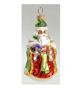 Christopher Radko Westminster Santa 1995 Christmas 95-189-2 Ornament Mouth BLown - Bild 1 von 9