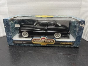 ERTL American Muscle 1949 Mercury Coupe Diecast Black Car 1/18 Scale - Picture 1 of 7
