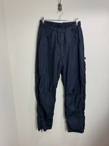 Paramo Analogy Waterproof Trousers Mens Size L Navy Blue Elastic Waist Hiking - Picture 1 of 10