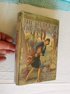 1930, The Secret of the Old Clock by Carolyn Keene NANCY DREW HBw/dj EARLY PR VG - Picture 1 of 14