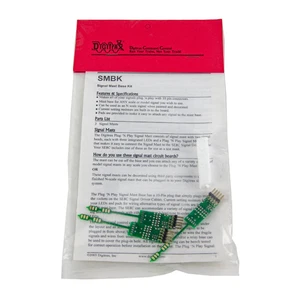 Digitrax SMBK Signal Mast Base Kit 3 Pack All Scales Model Train Part Kit - Picture 1 of 4
