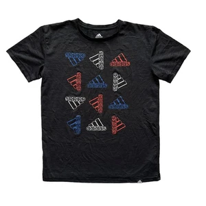 Adidas Logo Tee Size L(14/16) - Picture 1 of 3