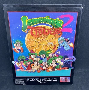 LEMMINGS 2 THE TRIBES ITALIANO IBM HD PC & COMPATIBLES BIG BOX FLOPPY 3.5 PAL - Picture 1 of 9