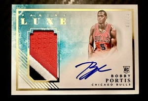 2015 Panini Luxe Autograph Signed Bobby Portis 1/25 FIRST ONE Chicago Bulls RC! - Bild 1 von 1