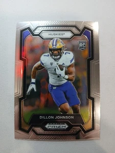 2024 Panini Prizm Draft Picks - Dillon Johnson #173 (RC) - Bild 1 von 2