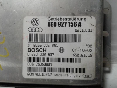 Módulo Transmisión TCM 5 velocidades Quattro ID Fep 2002-2003 AUDI A4 8E0927156A Foto 1 de 4
