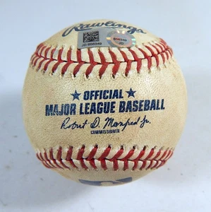 2019 Cincinnati Reds Pittsburgh Pirates Game Used Baseball Melky Cabrera Single - Picture 1 of 5