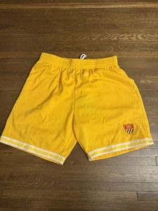 NEW MITCHELL AND NESS X BEL-AIR ATHLETICS SHORTS XL Yellow Rare NWT - Picture 1 of 5