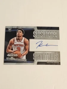 Kevin McCullar JR. -2024-25 Panini Prizm Black - Sensational Signatures # SS-KMJ - Bild 1 von 5