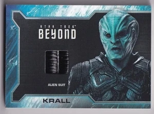 2017 Rittenhouse Star Trek Beyond Single Relics Alien Suit Idris Elba As Krall - Picture 1 of 1