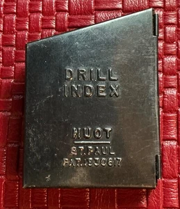 Vintage Huot Drill Index 61 - 80 St. Paul USA Micro-Size Drill Bits - Picture 1 of 3