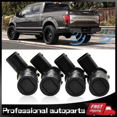 4x Sensores de asistencia de estacionamiento de respaldo para parachoques reverso Ford F150 F250 F350 Explorer Foto 1 de 4
