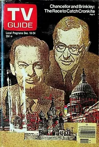 TV Guide 18. Dezember 1976 Brinkley & Chancellor Emily Dickinson - Bild 1 von 2