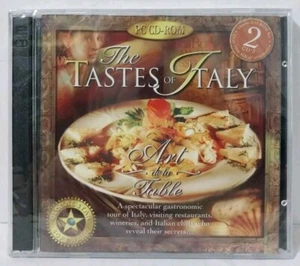 Art de la Table I Tasti d'Italia PC CD-ROM (set 2 CD) *NUOVO* - Foto 1 di 2
