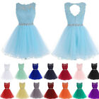 NEW Evening Formal Party Ball Gown Prom Bridesmaid Short Show Host Dress LLY002