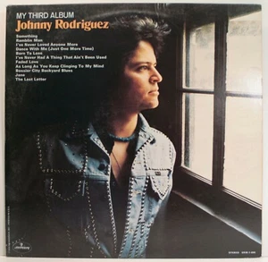 Johnny Rodriguez My Third Album LP 1974 [Mercury SRM-1-699] - Picture 1 of 6