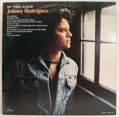 Johnny Rodriguez My Third Album LP 1974 [Mercury SRM-1-699] - Image 1 of 4