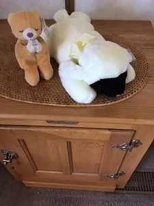 Lot (2) Lamb Chops Hope Beanie Babies Stuffed Animals Toys Retired MAKE OFFER! - Picture 1 of 5