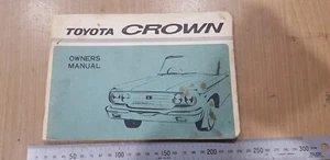 1960'S TOYOTA CROWN OWNER'S MANUAL MS SERIES , RS SERIES - Picture 1 of 24