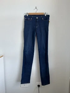 Bettina Liano Women’s Denim Blue Straight Jeans Size 28 - Picture 1 of 6