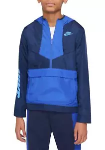 New Nike Boys' Sportswear Windrunner Anorak ½ Zip Jacket Choose Size MSRP $65 - Picture 1 of 3