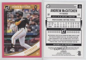 2018 Panini Donruss Mother's Day Ribbon /25 Andrew McCutchen #159.1