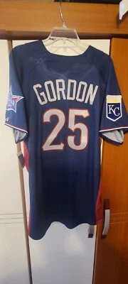 Camiseta deportiva Alex Gordon 2010 MiLB All Star Kansas City Royals auténtica  Foto 1 de 4